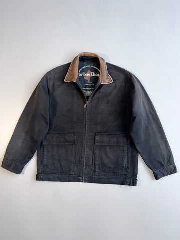 ZVintage Marlboro Classics Heavy 100% Cotton Jacket – Americana Workwear (RARE) (L)