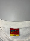 Superman x CACO White Crewneck Sweatshirt – Classic S Shield Logo (S)