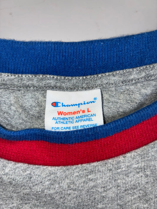 Champion Vintage Ringer Women's Tee (L)