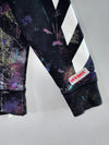 Off-White Diagonal Stripe Paint-Splatter Hoodie (M/L)