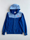 Adidas Two-Tone Blue Zip-Up Hoodie(M/L)