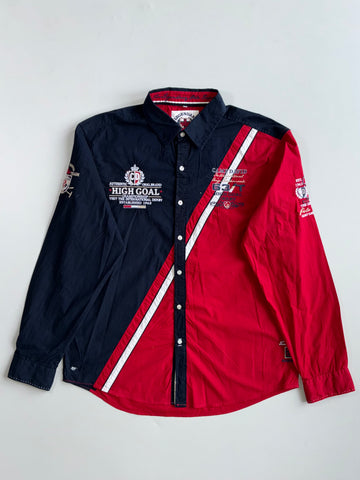 Camp David High Goal Championship Embroidered Shirt(Xl)