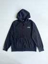 Fila – Fila Biella Italia Zip-Up Hoodie – Black (XL)