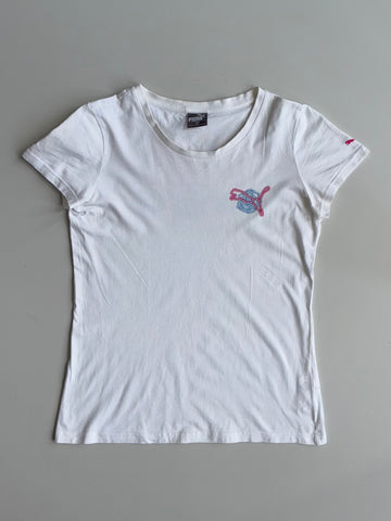 Puma Rose Logo Baby Tee(Xs)