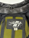 Joe Rocket Black Perforated Leather Motorcycle Racing Jacket (L)