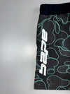 A Bathing Ape Baby Milo Outline Grid Shorts Elastic (W:30|L:20)