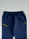 Puma Navy Track Pants with Yellow Zip Elastic(W:32|L:41)