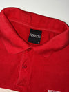 Ferrari Chest Stripe Logo Polo – Red (M)