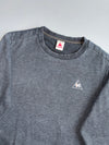 Vintage Le Coq Sportif Grey Crewneck Sweatshirt – Embroidered Logo(S/M)