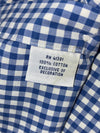 Ralph Lauren Blue Gingham Check Slim Fit Shirt (S)