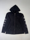 Hypnosis Mic Black Zip Hoodie – Division Sleeve Prints (M)