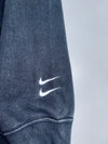 Nike | Black Swoosh Crewneck Sweatshirt | (2XL)
