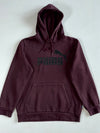 Puma Maroon Big Logo Pullover Hoodie (S)