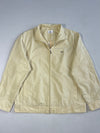 Vintage Lacoste Cream Zip-Up Harrington Jacket (M/L)