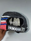Vintage Yamaha Factory Racing Black Flame Embroidered Cap (Adjustable)