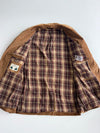 Vintage L.L.Bean Brown Corduroy Plaid-Lined Hunting Sport Coat Blazer (2XL/3XL)