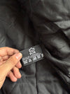 Jinglers Vintage Black Pure Leather Biker Jacket Belted Zip Up (L)