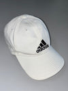 Adidas White Performance Cap (Adjustable)