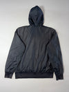 Nike Athletic Dept. Patterned Hooded Windbreaker Jacket – Black/Blue (L)