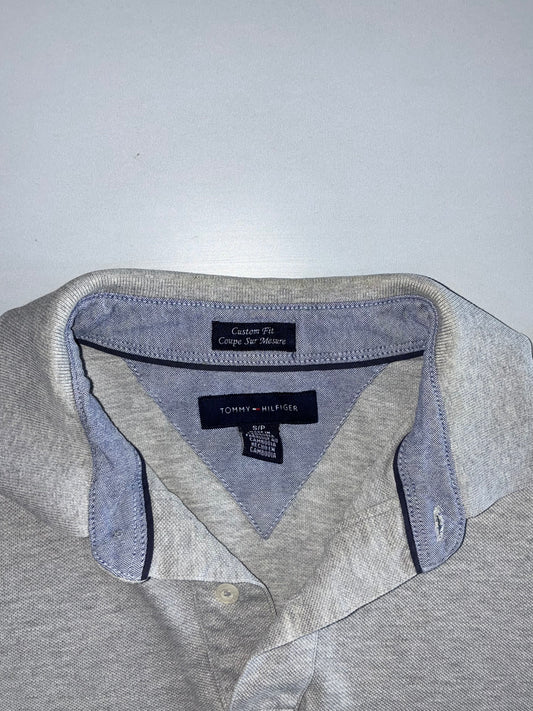 Tommy Hilfiger | Custom Fit Polo | Grey Marl (M)