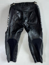 Vanucci Vintage Black Genuine Leather Armoured Moto Racing Pants Knee Padded  (W:36|L:38)