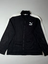 Puma Black/White Colorblock Track Jacket (XL)