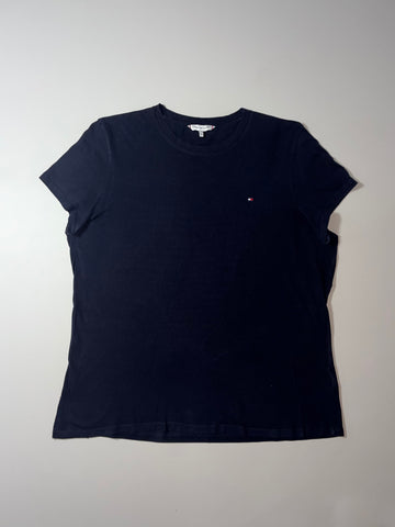 Tommy Hilfiger Women’s Navy Essential Logo Tee (XL)