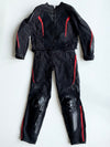 Dainese Full Armoured Leather/Textile Motorcycle Racing Suit Set (Completely -Padded Racing Suit ) (Jacket Size : L(52) (Pant : W:36|L:38)
