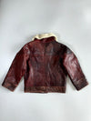 Vintage Premium Heavy Leather Jacket (Furr Inside) (S/M)