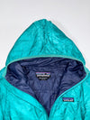 Patagonia Women’s Teal Quilted Nano Puff Style Hooded Jacket Women’s (XS)