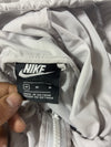 Vintage Nike White Grey Hooded Windrunner Jacket (M)