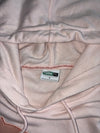 Puma Big Cat Logo Pastel Pink Embroidered Hoodie | Size (2XL)