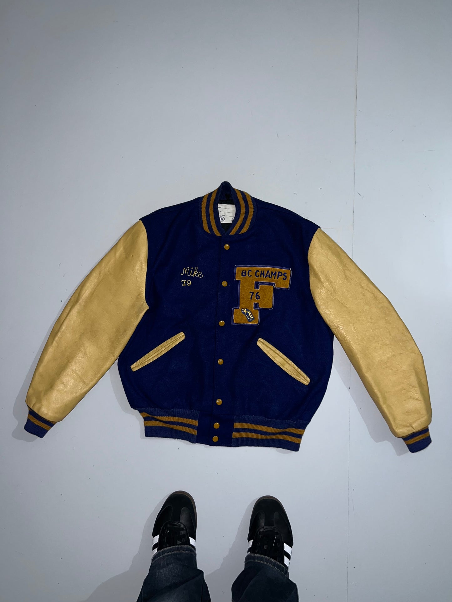 ZSuper Premium Varsity Jacket Leather Sleeves (RARE) (S/M)