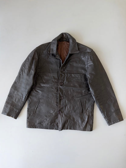!                    Super Premium Original Leather Coat (M)