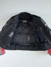 Probiker Grey & Red Accent Two-Piece Racesuit Knee Padded (Jacket Size :S/M) (W:34|L:37)