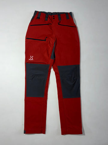 Vintage Haglöfs Red Grey Panel Hiking Pants
(W:26) (L:39)