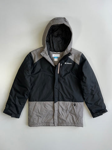 Columbia Two-Tone Colorblock Hooded Insulated Jacket (S/M)