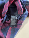 Tommy Jeans Red & Navy Plaid Flannel Shirt –(S)