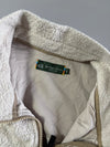 Royal County of Berkshire Polo Club | Sherpa Fleece Full Zip Cream Beige (L)