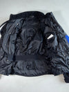 Black Blue Tribal Motorcycle Riding Jacket Padded (2XL/3XL)