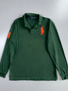 Polo Ralph Lauren | Big Pony Longsleeve Polo | Forest Green (XL)