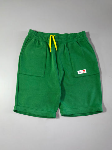 Adidas x LEGO Green Fleece Shorts (W:32) (L:20)