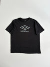Umbro Logo Print T-Shirt – Black size (2Xl)