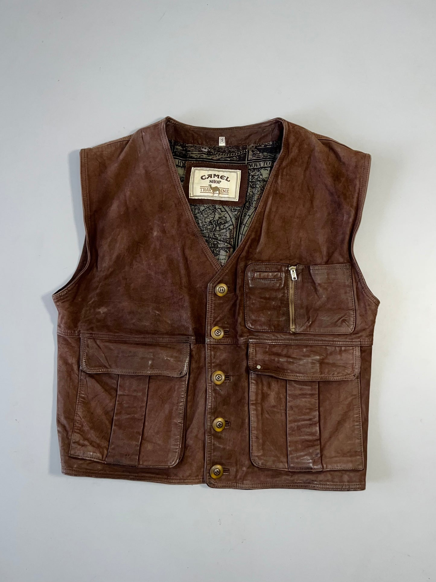 ZCamel Original Utility Leather Jacket (RARE) (M/L)