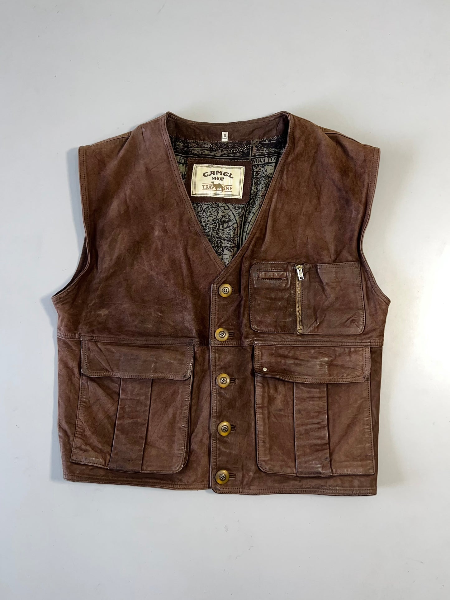 ZCamel Original Utility Leather Jacket (RARE) (M/L)