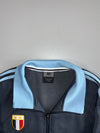 Vintage Football Shield Track Jacket | Navy/Sky Blue (L)
