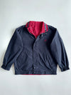 Vintage V.H.P.G. Polo Reversible Bomber Jacket Embroidered Logo (XL)