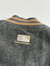 MLB by F&F New York Yankees Charcoal Wool Varsity Jacket(Xl)
