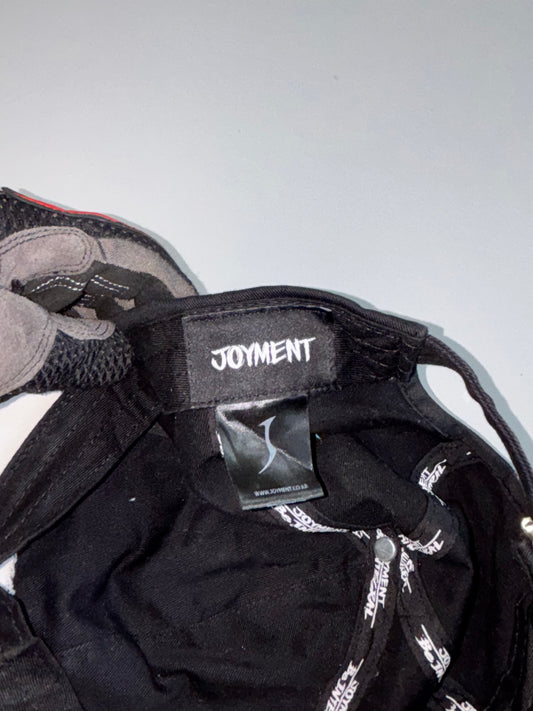 Joyment Korean Streetwear Cap Black with Metal Ring Detail (Adjustable)