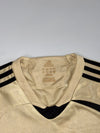 Adidas Olympique de Marseille 2008/09 Gold Third Kit Jersey – "Neuf" Sponsor (M)